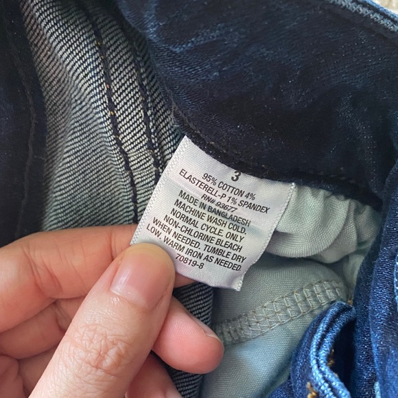 Arizona Jean Company Dark Blue Women's Mid Rise Skinny Jeans (NWOT) - Picture 3 of 10